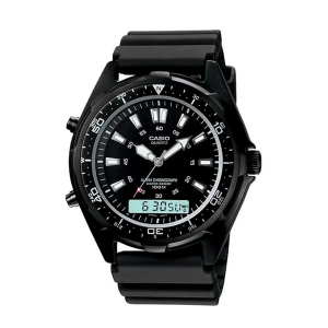 reloj casio plast/n (h) t/am dial/alr/cron/wr100m