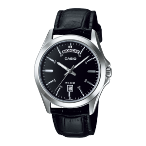 reloj casio cuero hombre fechero