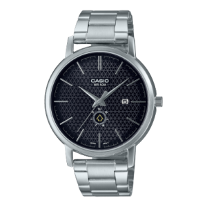 reloj analogo v/mineral hombre casio silver