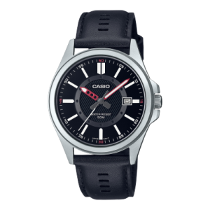 reloj casio (h) cuero cj/p t/analog f/negro