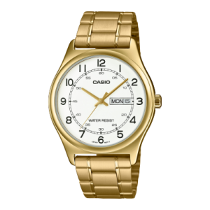reloj casio hombre metal dorado