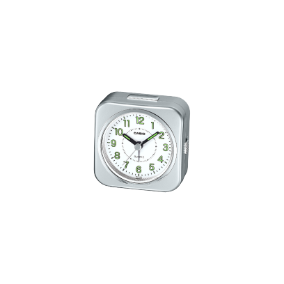 reloj casio despertador analogo gris reloj casio despertador analogo gris