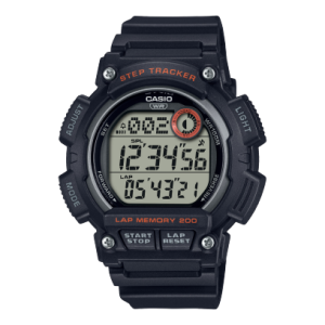 reloj casio plastico/n (h) ilum/wr100m