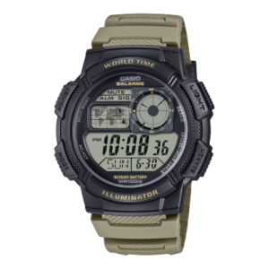 reloj casio plastico/n (h) dig/5alarm/wr100m/wt (ae1000w 5av)