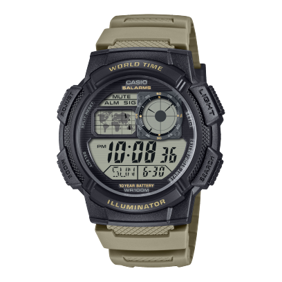 reloj casio plastico/n (h) dig/5alarm/wr100m/wt (ae1000w 5av) reloj casio plastico/n (h) dig/5alarm/wr100m/wt (ae1000w 5av)